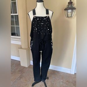 Black stretchy jumpsuit